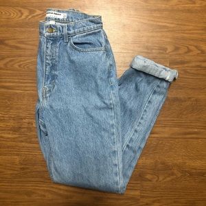 American Apparel Mom Jeans